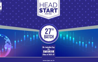 HeadStart – 27th MBA Batch Induction Day – 9th Sept, 2023