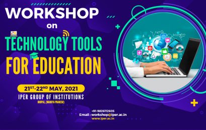 Workshop on Technology Tools for Education – 21st May, 2021