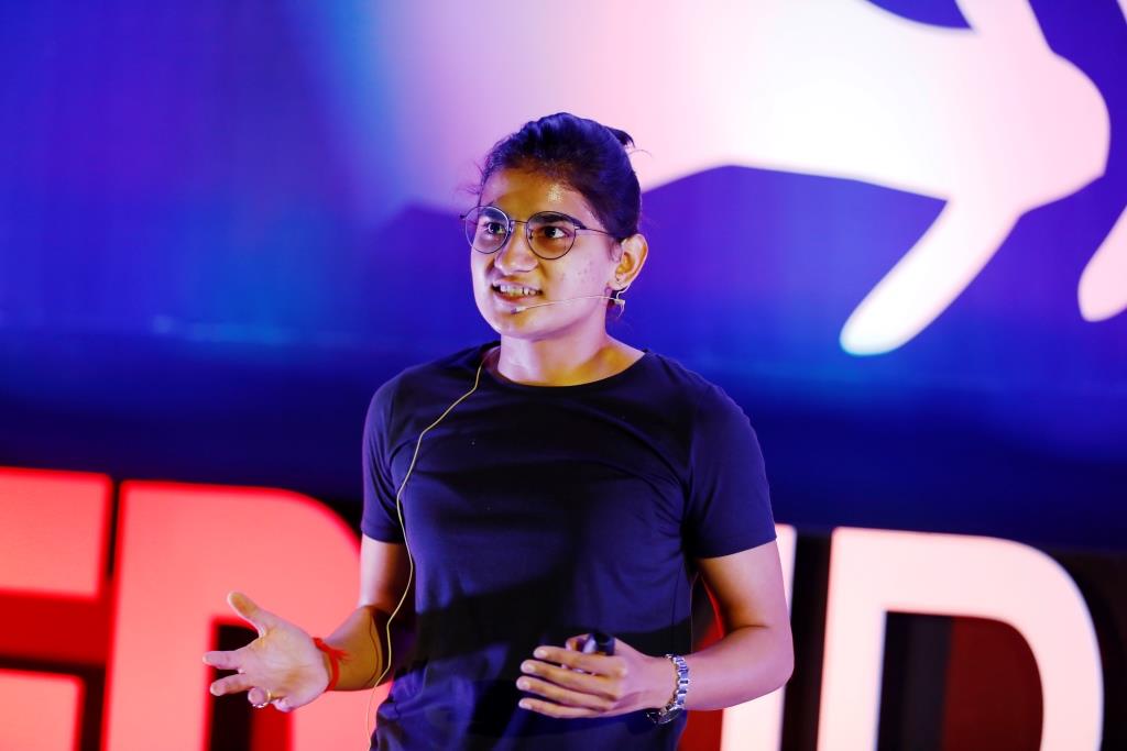 Ms. Ankita Shrivastava at TEDxIPERBhopal