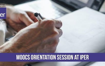 MOOCs Orientation Session at IPER – 10th dec, 2020