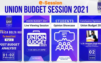 Union Budget 2021 Review Session – 6th Feb, 2021