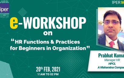 HPCL’s HR Functions & Practices for Beginners – eWorkshop