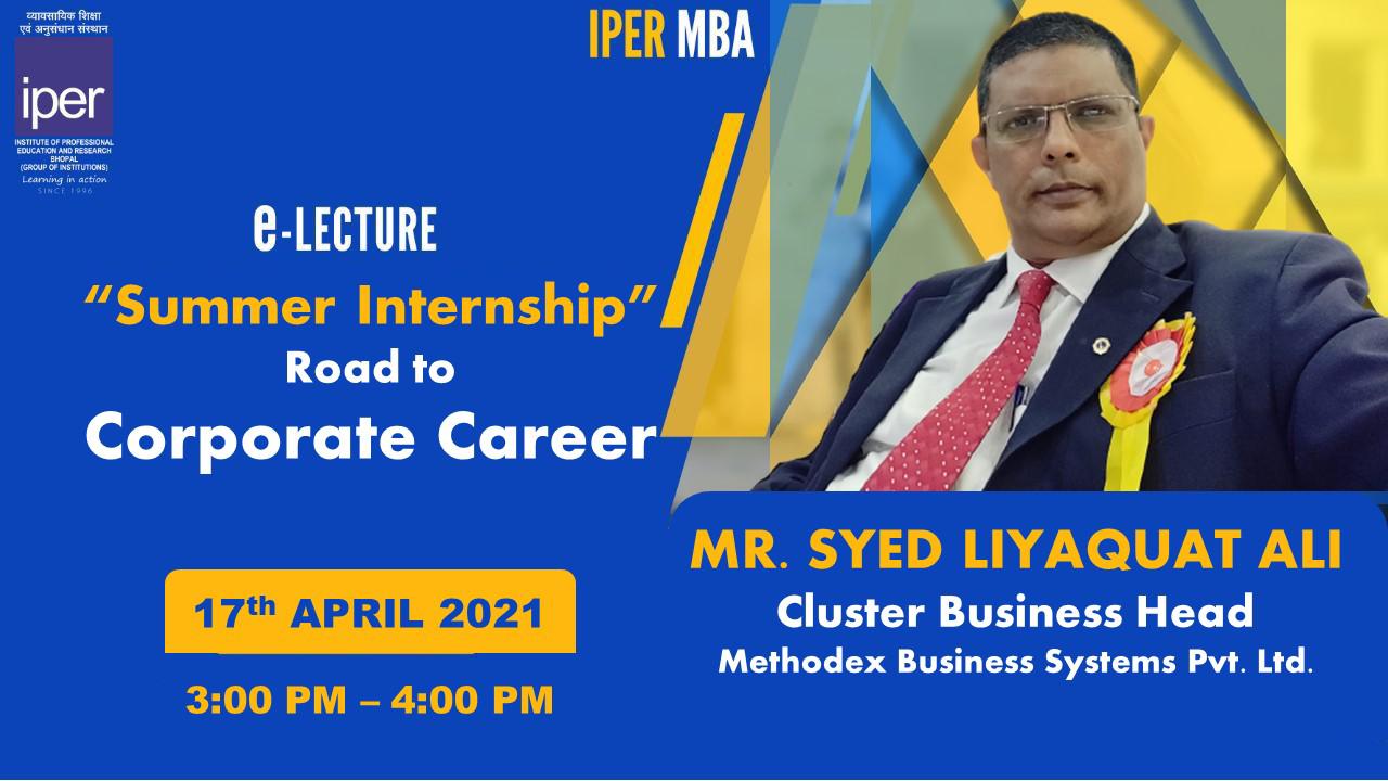 Methodex Cluster Head’s Guest Lecture at IPER MBA