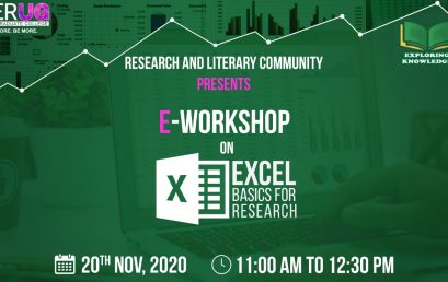 IPERUG Workshop on “Excel Basics for Research”