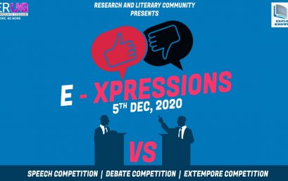 Community Event – eXpressions (Speech, Debate, Extempore) at IPER UG