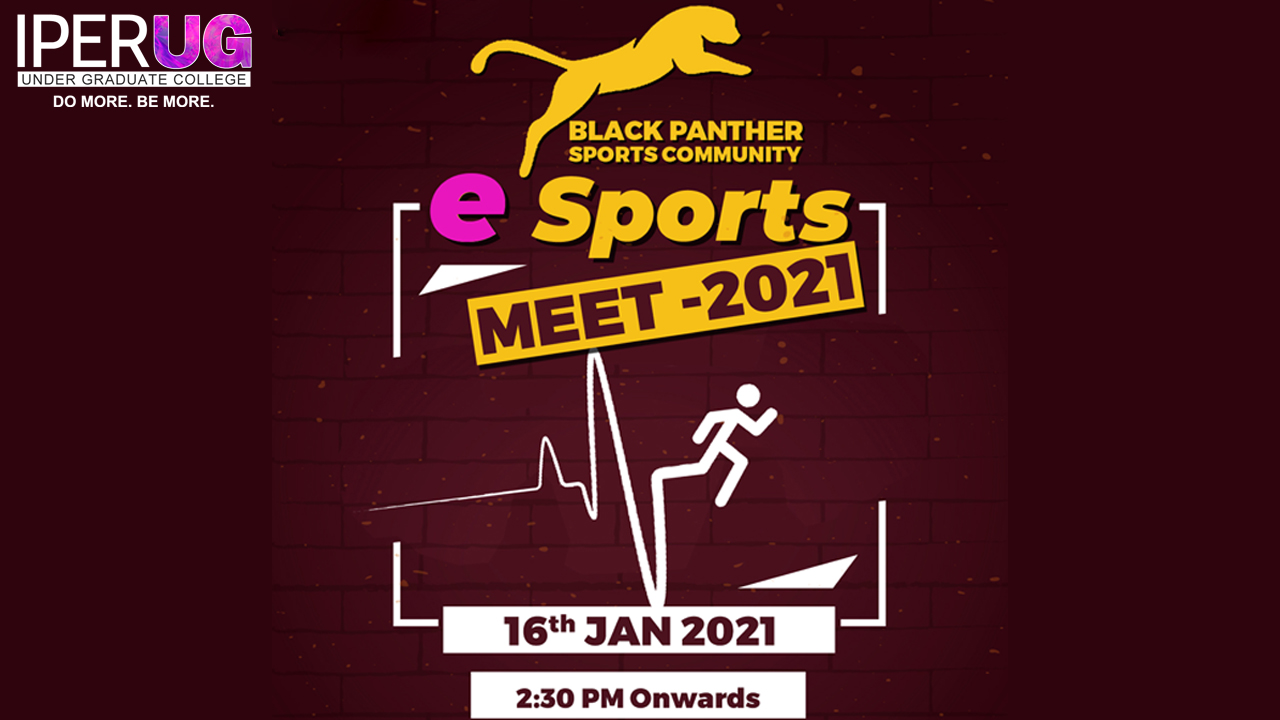 e-Sports Meet by Black Panther Sports Community at IPER UG