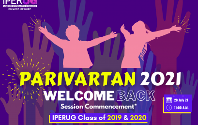 Parivartan 2021 – Orientation Programme at IPER UG