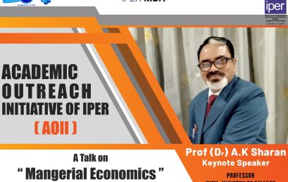 Academic Outreach Initiative of IPER – Series #1