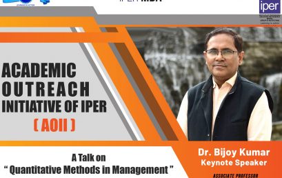 Academic Outreach Initiative of IPER #3