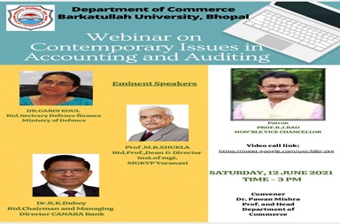 e1 Webinar Contemporary issues in Accounting and Auditing