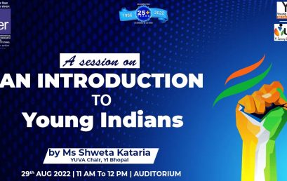 YUVA Session on Young Indians at IPER MBA – 29th Aug 2022