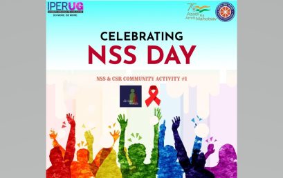 NSS Day Celebrations at IPER UG – 22nd Sept 2022