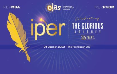 “IPER-OJAS” – Celebrating 27th Foundation Day of IPER – 1st Oct 2022