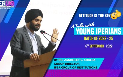 A Talk With Young IPERians – 6th Sept 2022