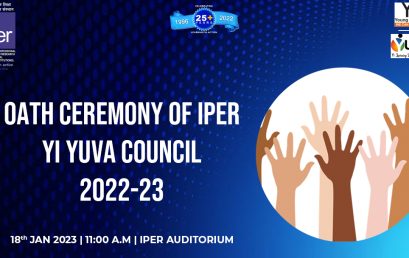 YI YUVA Council Oath Ceremony at IPER MBA – 18th Jan, 2023