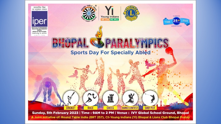 Bhopal Paralympics Sports Day – 5th Feb, 2023