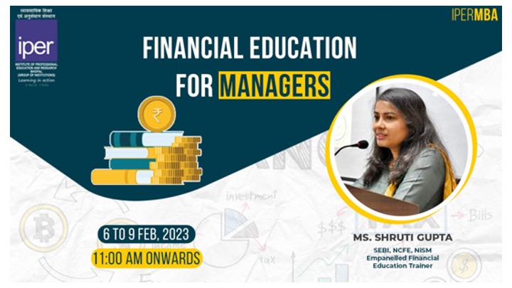 NISM Workshop on Financial Education for Managers – 9th Feb 2023
