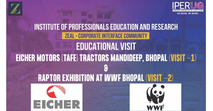 Educational Visit at Eicher Tractors & WWF for Nature – IPER UG – 27th Jan, 2023