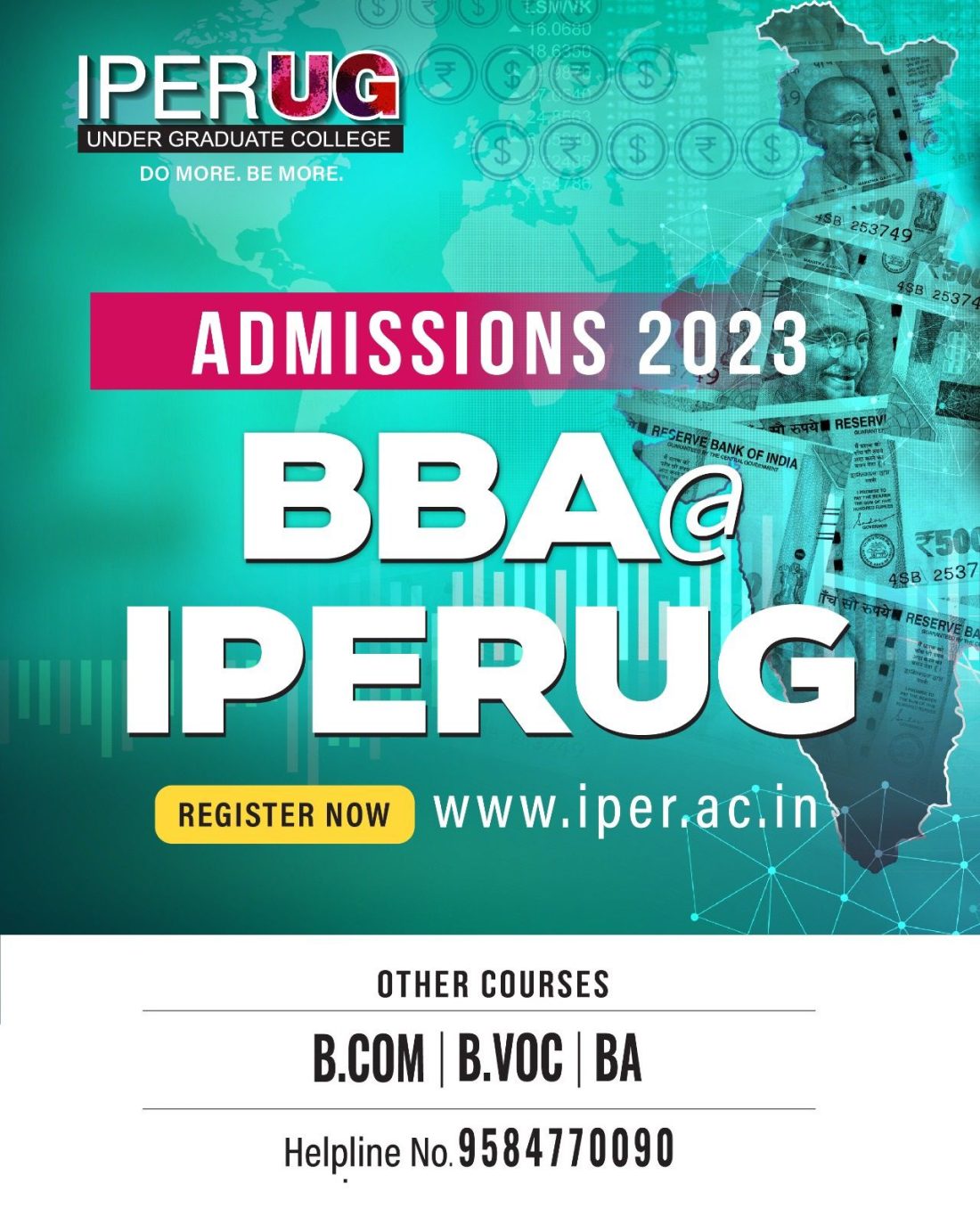 IPER UG Bhopal - Admissions Open 2023 - 17May2023