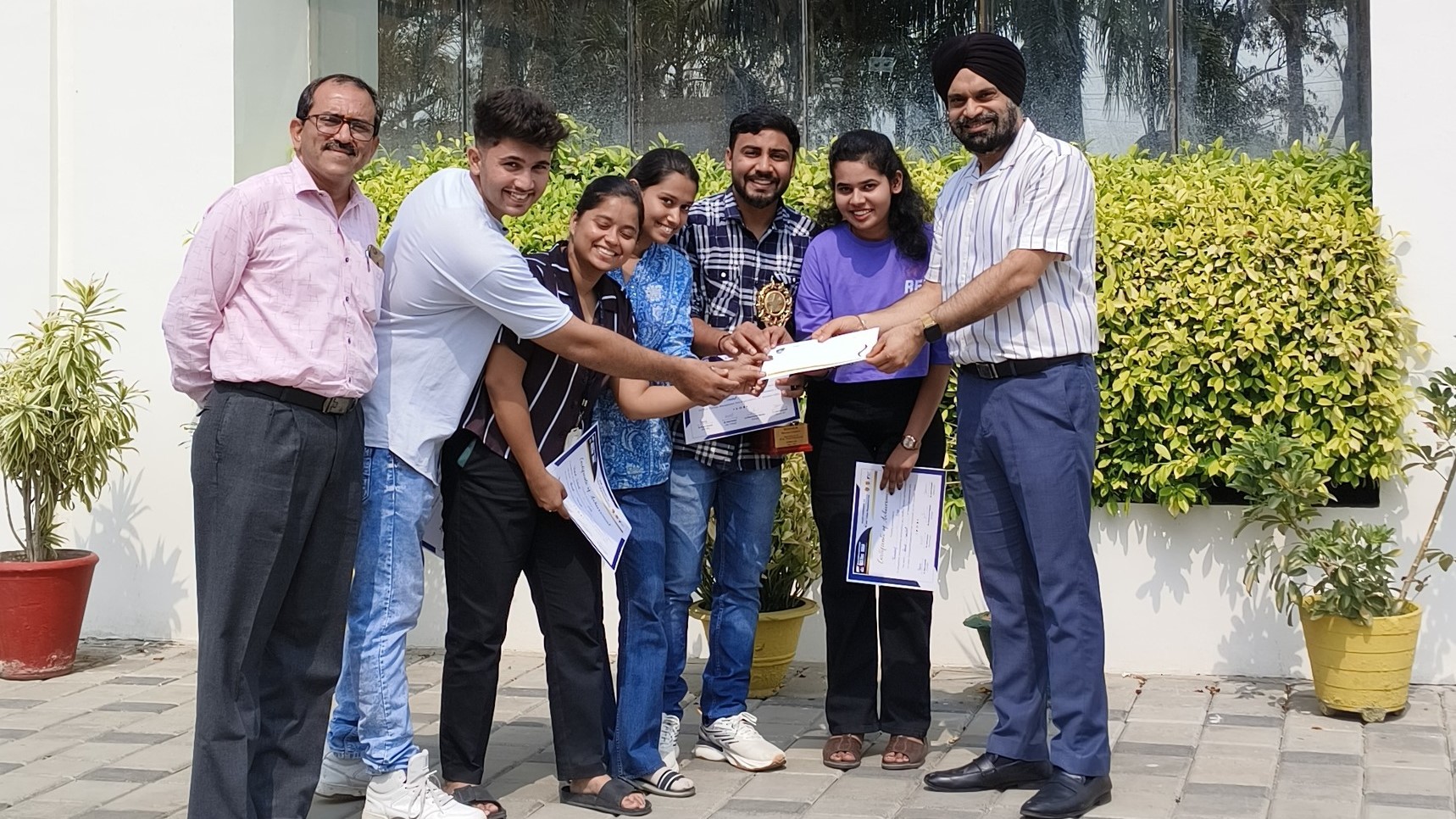 First Prize at Inter College Brand Combat Competition – IPER MBA – 20th Oct, 2023