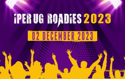 UG Sports Community Event – IPER UG Roadies – 2nd Dec, 2023