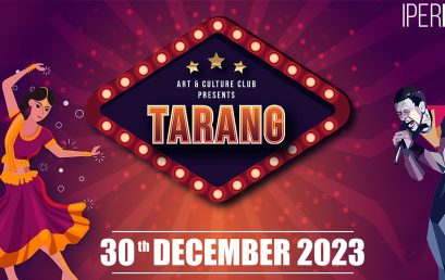 Tarang – Cultural Extravaganza at IPER MBA – 30th Dec, 2023