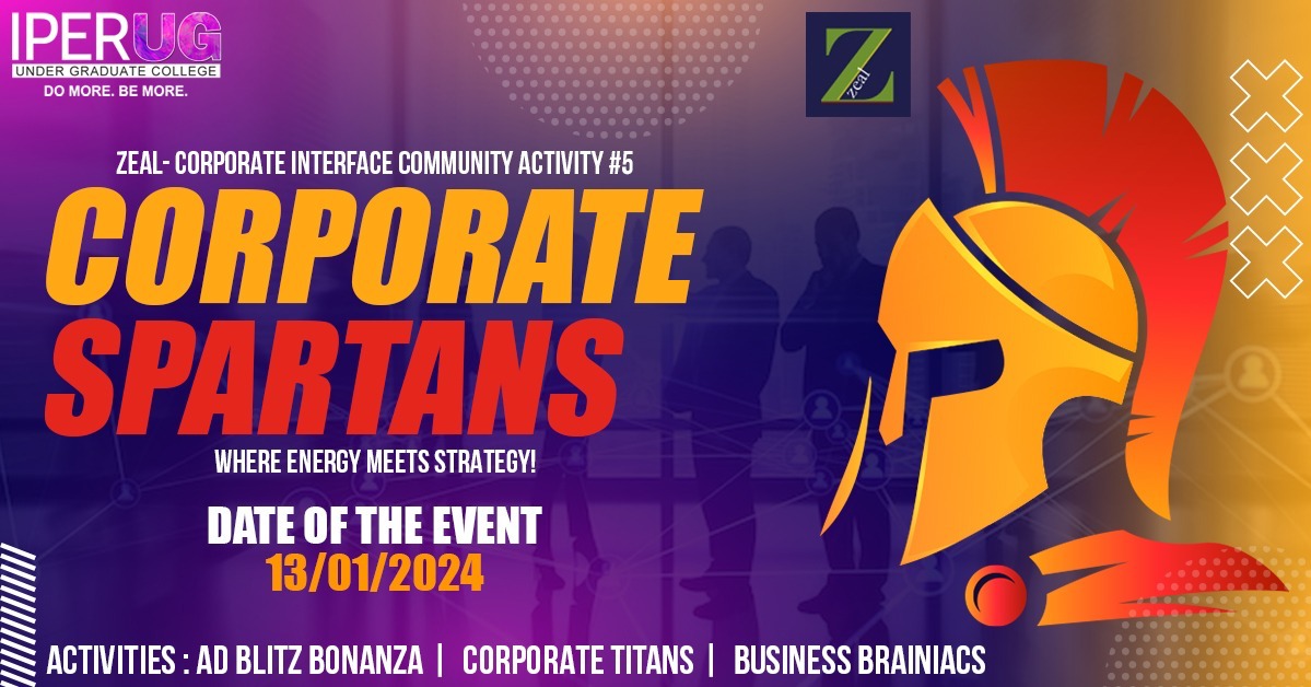 Beyond Books – UG Corporate Spartans Event – 13th Jan, 2024