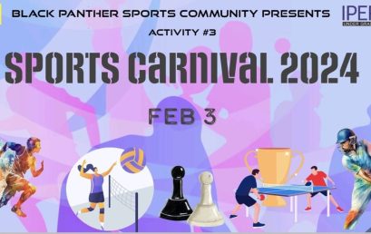 Sports Carnival 2024 at IPER UG – 3rd Feb, 2024