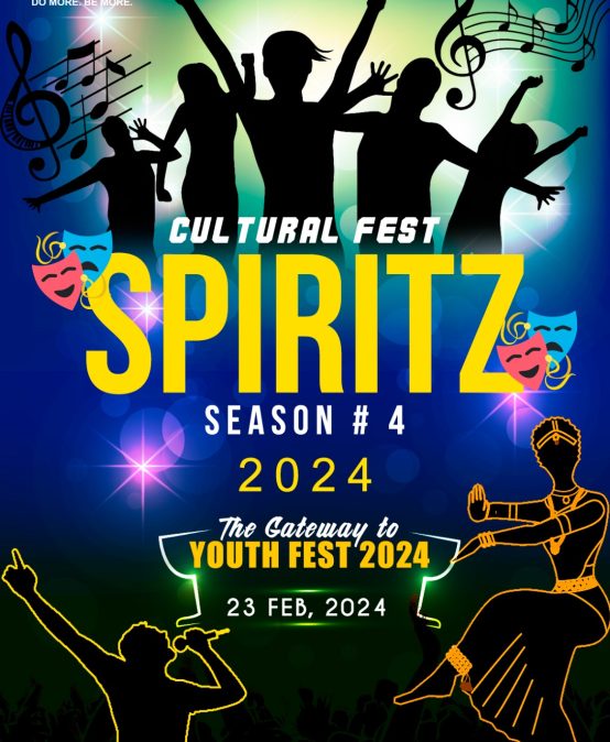 Spiritz – IPER UG’s Annual Cultural Fest – 23rd Feb, 2024