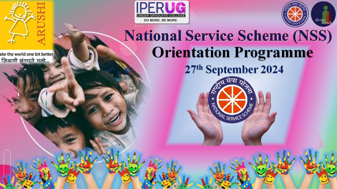 NSS Orientation Program - IPER UG - 27th Sept, 2024 - IPER Bhopal