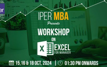 Empowering Future Managers with Excel – 18th Oct, 2024