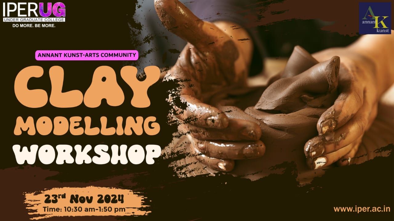 Clay Modelling Workshop – Annant Kust, IPERUG