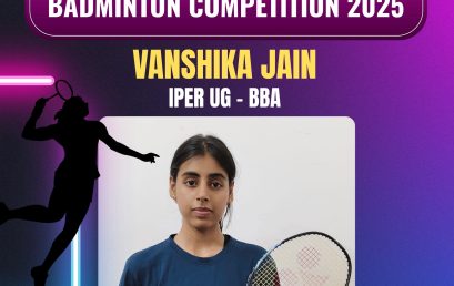 IPER UG Celebrating Talent: Vanshika Jain