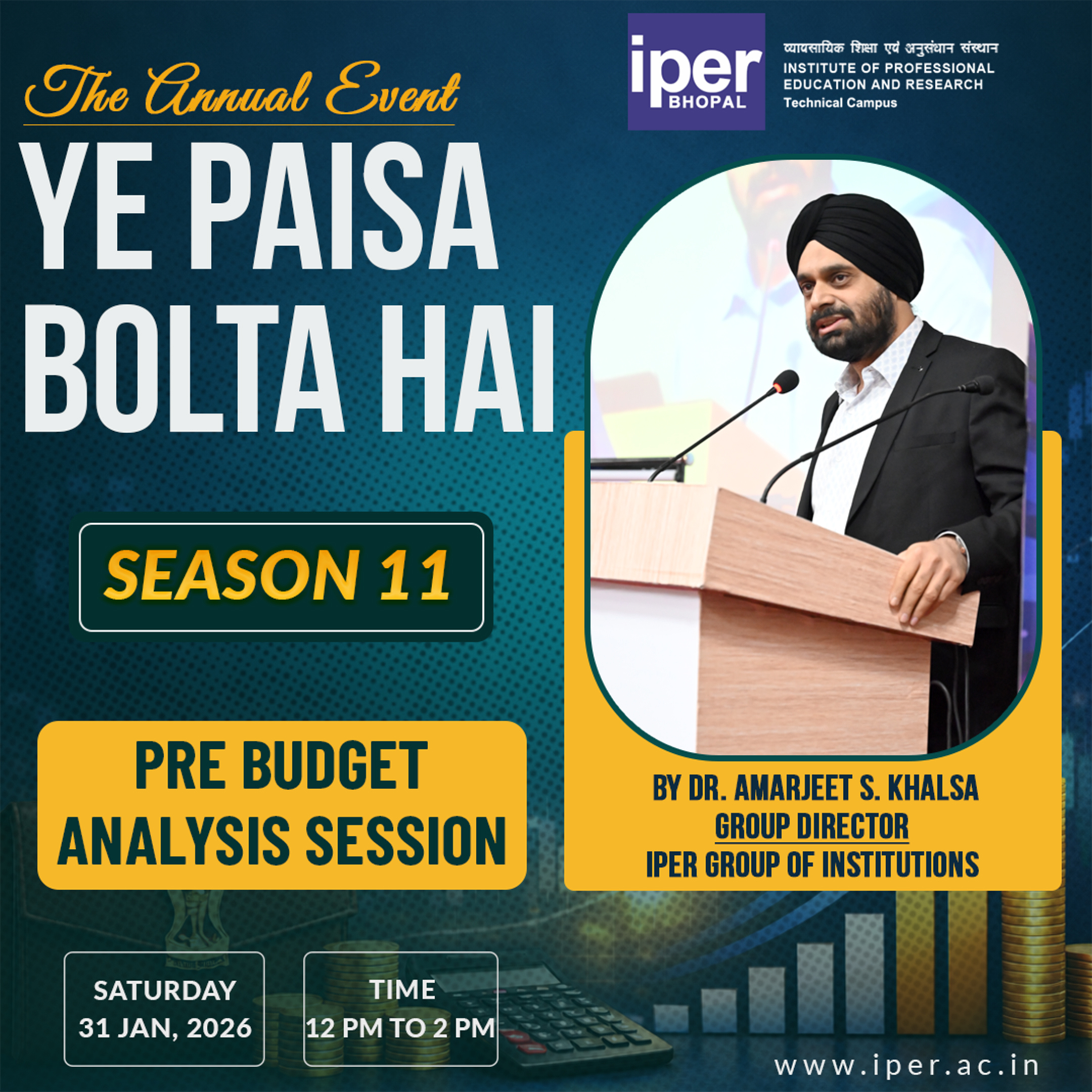 Pre-Budget Analysis Session – 31-January-2026