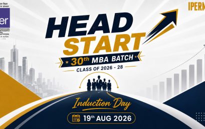 IPER MBA HEAD START 2026 | Day 1 – A Beginning with Purpose