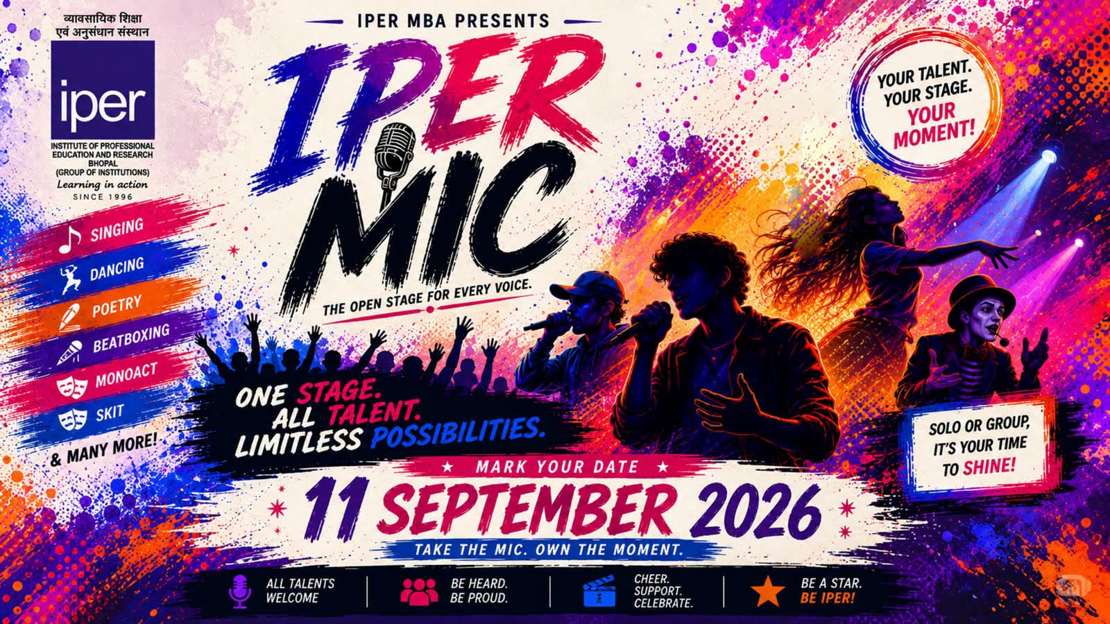 IPER MIC — A Celebration of Talent, Confidence & Creativity!
